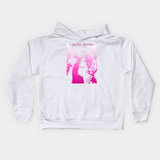 Pink Stevie Nicks Kids Hoodie